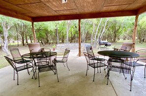 Opções para refeição ao ar livre