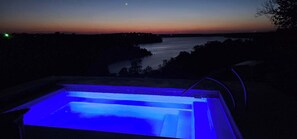 Outdoor pool, a heated pool - Escape to "Cardinal Cottage" in the Country with AMAZING Sunsets (Temple)