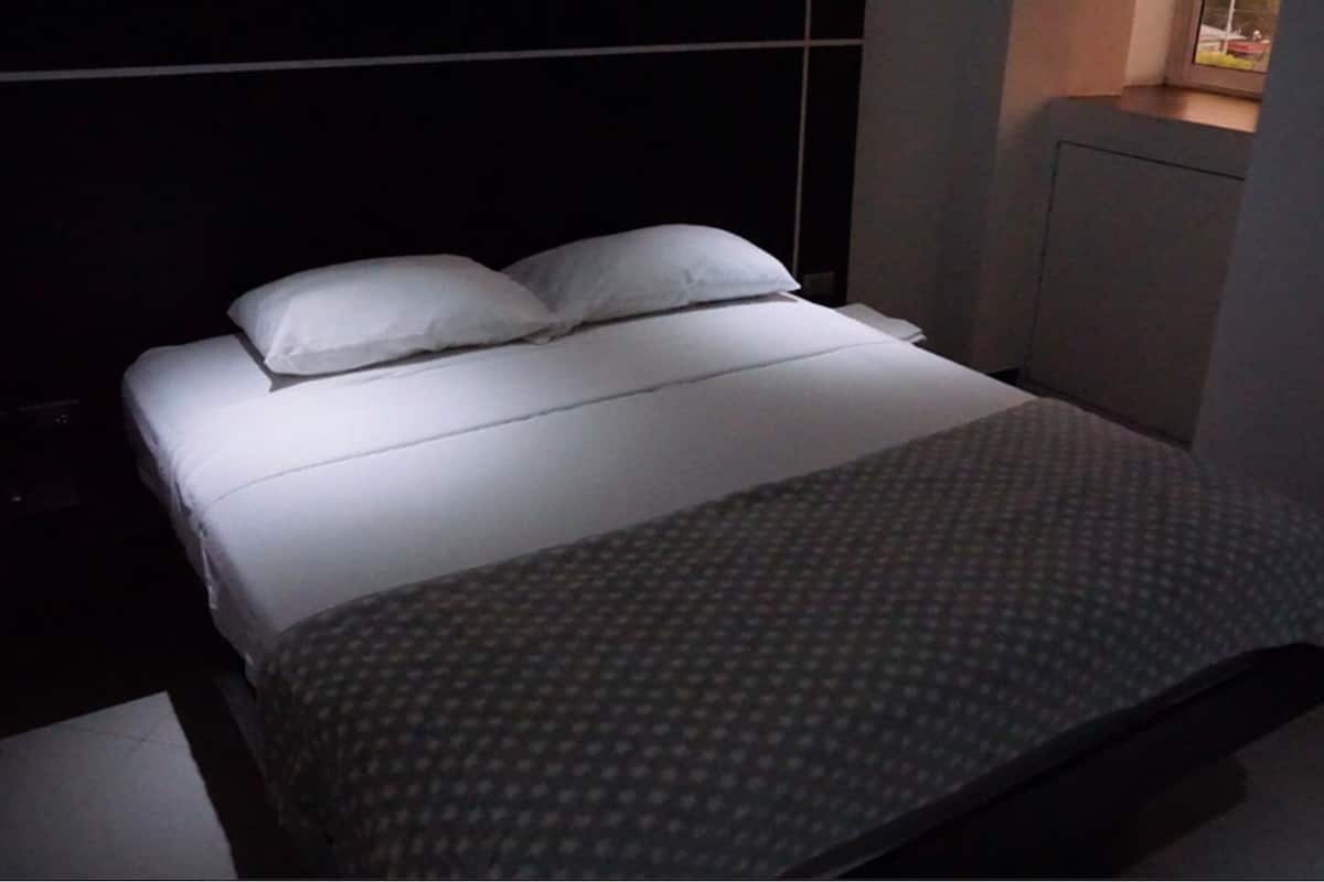 1 habitación, edredón, camas con pillow-top y minibar