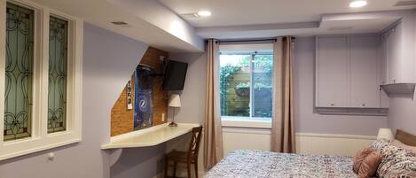 1 間睡房、熨斗/熨衫板、Wi-Fi、床單