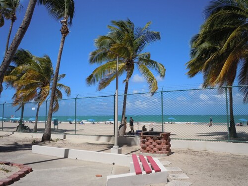 This is a beach front Condo located in Isla Verde Puerto Rico