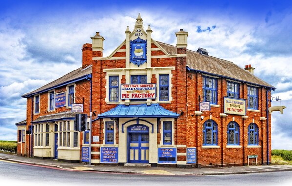 Voorkant van accommodatie