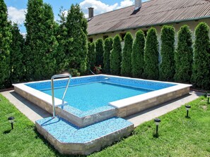 Pool - Stunning private villa for 10 people with private pool, WIFI, TV and patio (Balatonfüred)