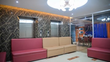 Sitzecke in der Lobby