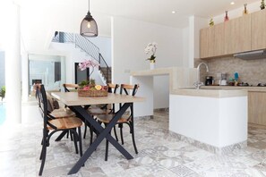 Dining - 🏖 Private room with pool, 5min walk to Echo Beach (Seminyak)