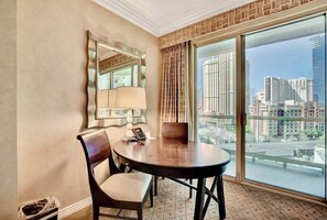 Interior - No Resort Fee | Balcony Strip Views, Pools & Parking (Las Vegas)