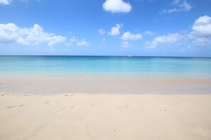 On the beach