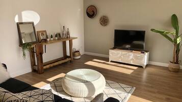 TV connectée, cheminée