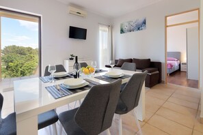 Apartment, 2 Bedrooms, Ground Floor | Living room - Apartments Galboka (Mali Losinj)