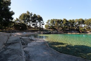 Beach nearby, white sand