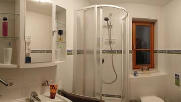 Dusche, Toilettenpapier