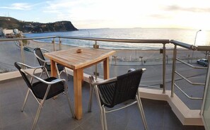 Basic Triple Room | Terrace/patio - Golden Beach Hotel (Himarë)