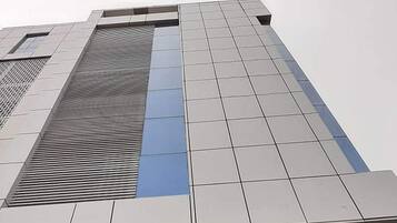 Fassade der Unterkunft