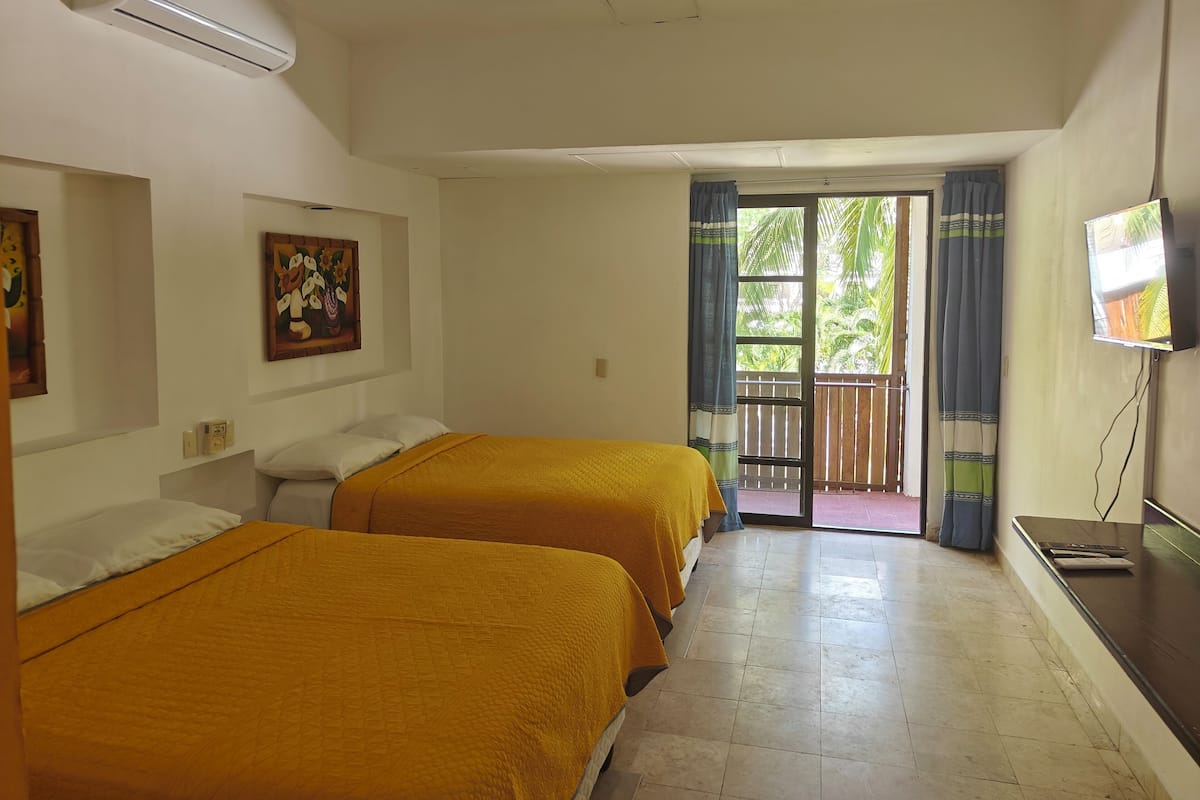 Economy Apartment | 2 bedrooms, in-room safe, iron/ironing board, free WiFi