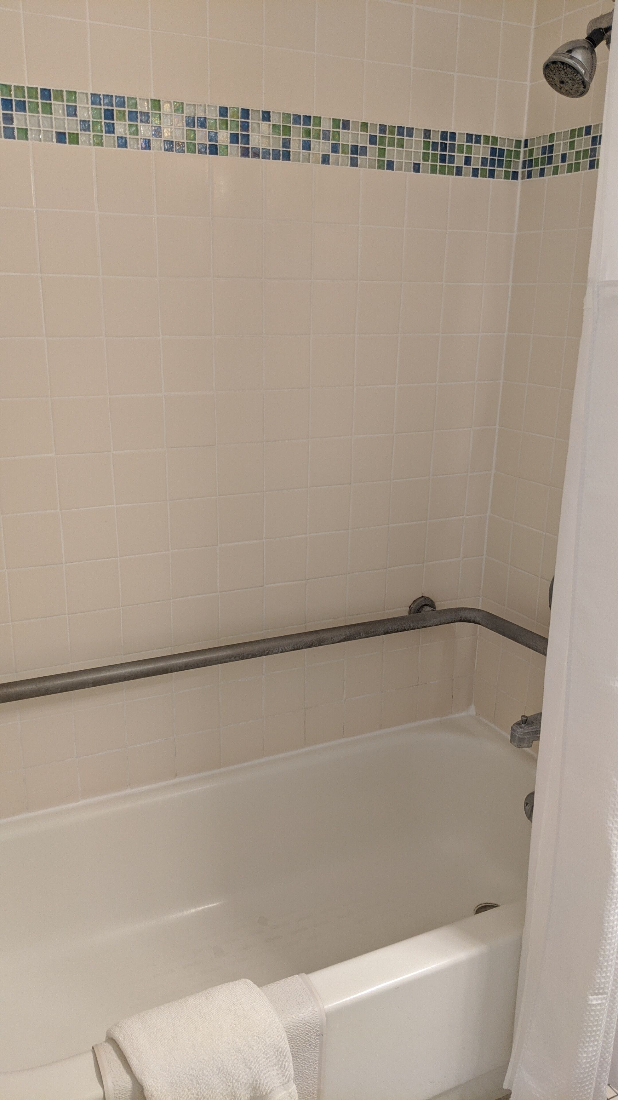 junior room, 1 king bed with sofa bed, balcony, city view | bathroom shower