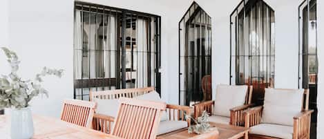 Àrea exterior de l'allotjament