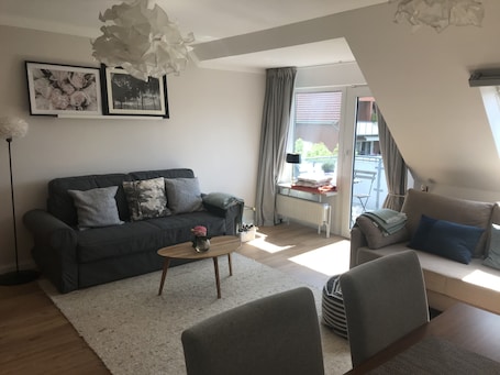 TV, DVD player, books, video library. 2-room apartment near the train station