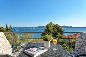 设计公寓, 1 间卧室, 海景, 临海 | 阳台