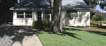 old Florida cottage canal front