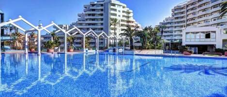 Außenpool, beheizter Pool