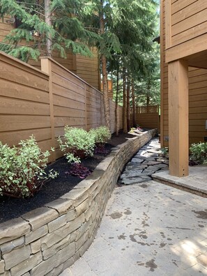 Overnattingsstedets uteområder