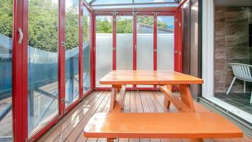 Dupleks, jet tub | Teras/patio