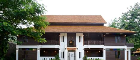 Voorkant van accommodatie