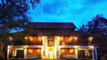 Front of property – evening/night