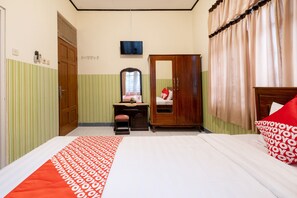 標準雙人房 | 免費無線上網、床單