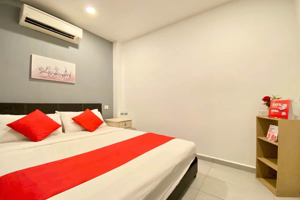 Quarto casal standard | Wi-Fi de cortesia, roupa de cama