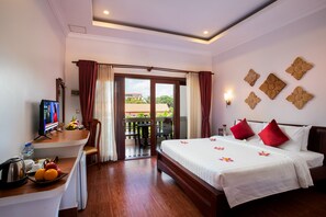 Deluxe Double Room, Balcony, Pool View-Free Airport Pick up | Room amenity - ChampeySor Angkor Boutique Hotel (Siem Reap)