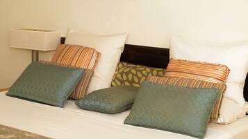 3 間睡房、埃及棉床單、高級寢具、羽絨被