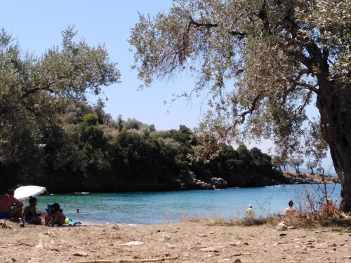 Epavli Sofia, Horto, 5 min. walk to the sea, ground floor apartment