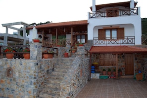 Fassade der Unterkunft