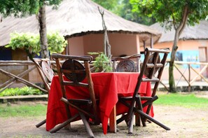 Udendørs spisemuligheder