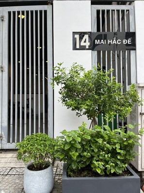 Fachada de la propiedad