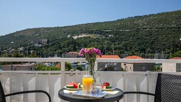 Standard-Apartment | Blick vom Balkon