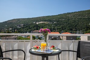 Standard-Apartment | Blick vom Balkon