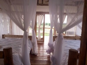 Chalet, uitzicht op bergen, uitzicht op gebergte | 1 slaapkamer, beddengoed