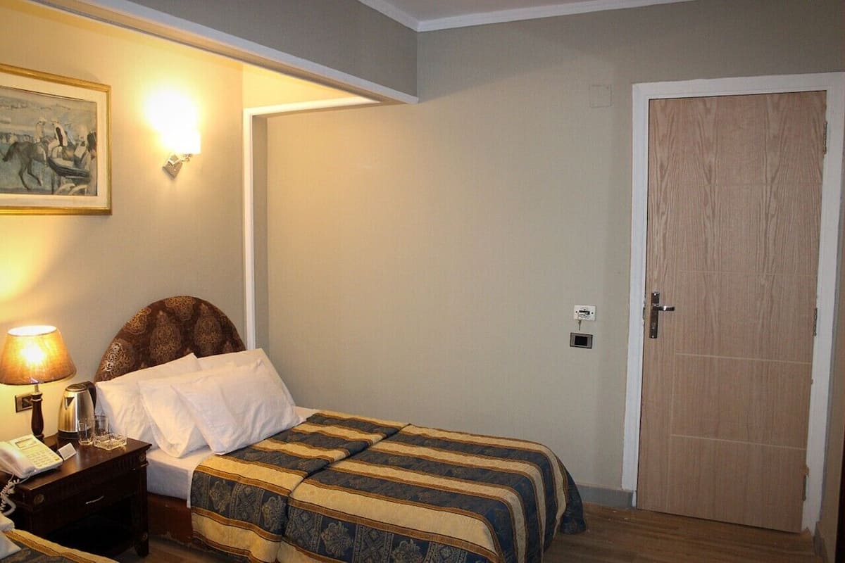 Individually decorated, individually furnished, desk, bed sheets