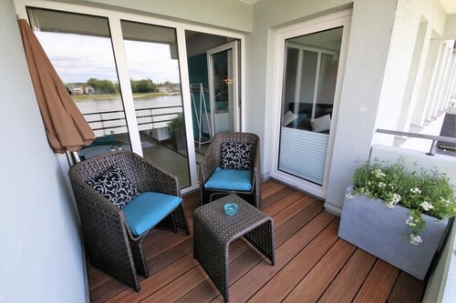 Fewo RheinDesign in Linz on the Romantic Middle Rhine with a beautiful river view