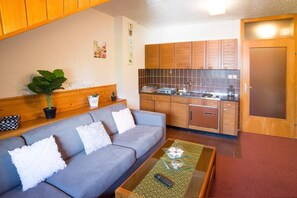 Studio | Wohnbereich | Flachbildfernseher