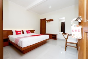 Kamar Double Deluks | Wi-Fi gratis dan seprai linen