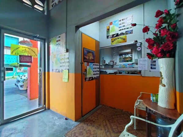 Interior entrance
