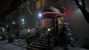 施設の正面