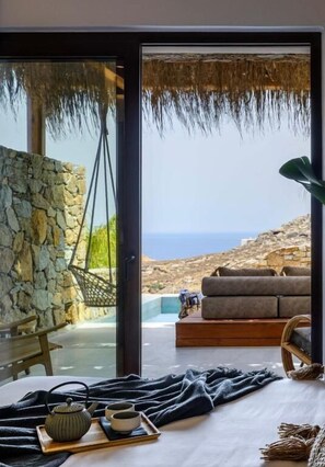 Deluxe Rock Suite with sea view and private pool - Charisma Hotel and Wellness Suites (Mykonos)
