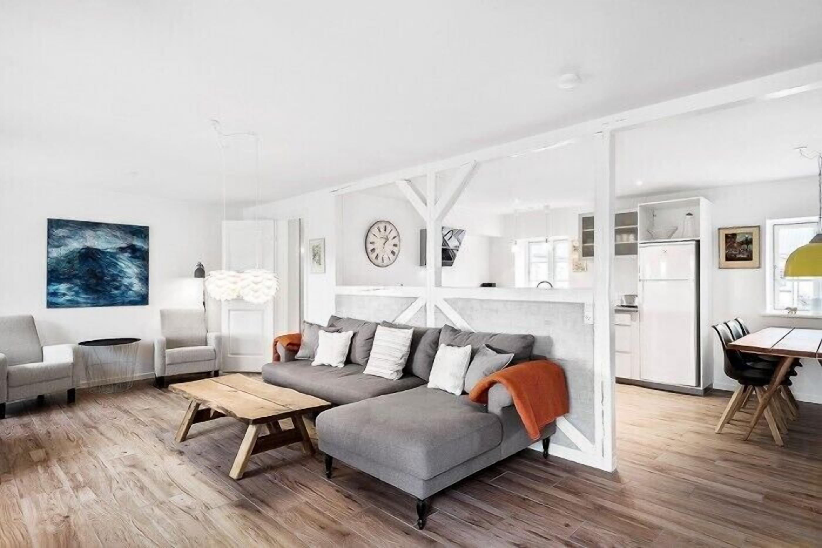 标准公寓, 2 间卧室, 露台 (3) | 客厅