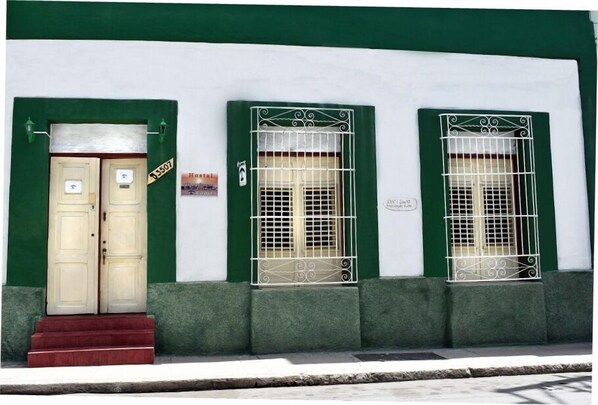 Façade de l’hébergement