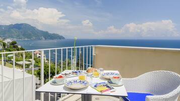 Junior Suite Deluxe, Terrazzo Vista Mare | Terrazza/patio