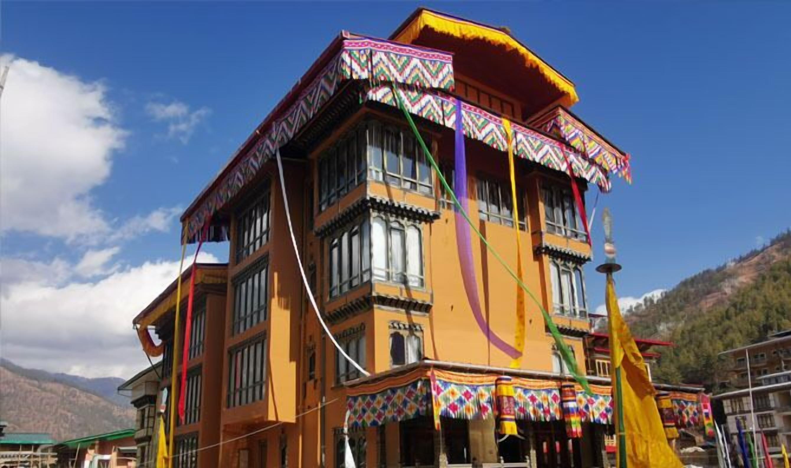 Fachada de la propiedad